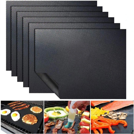 Accessoires de barbecue "Grill et tapis de cuisson" (3 pièces) - réutilisables