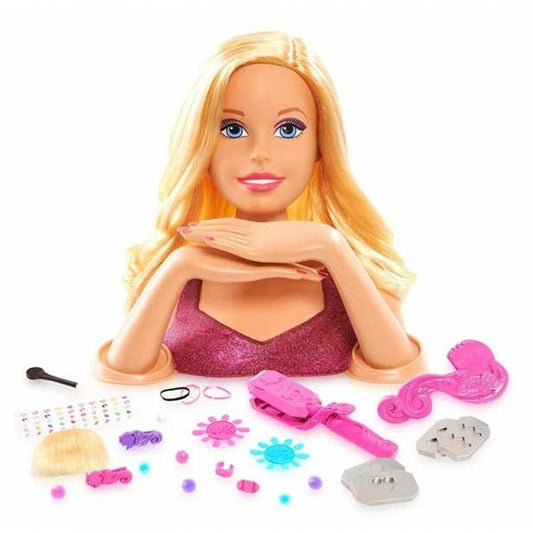 Puppe Barbie "Deluxe Styling Head" (30 Teile) - Make-up & Frisur