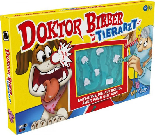 Spiel "Doktor Bibber Tierarzt" - Entferne die Autschis, aber pass auf!