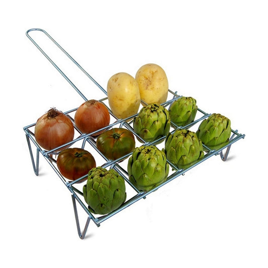 Accessoires de gril "Grill râper les légumes" - griller des pommes de terre et des oignons