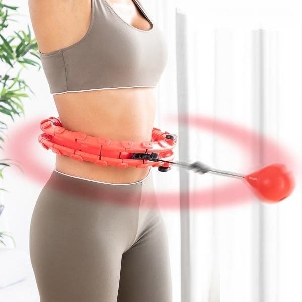 Hula-Hoop Fitnessreifen mit Gewicht von InnovaGoods - Auto-Spinning | Maicona