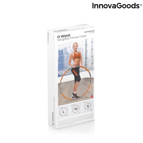 Hula-Hoop Fitnessreifen von InnovaGoods - Bauch und Rücken Training | Maicona