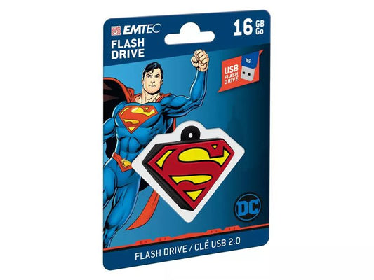 USB-Stick DC "Superman 3D-Symbol - Collector" 16 GB von EMTEC | Maicona