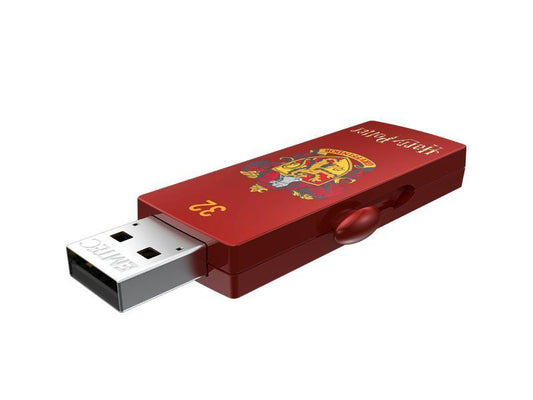 Clé USB "Harry Potter" 32 Go plus 4 tatouages ​​- choisissez votre blason !