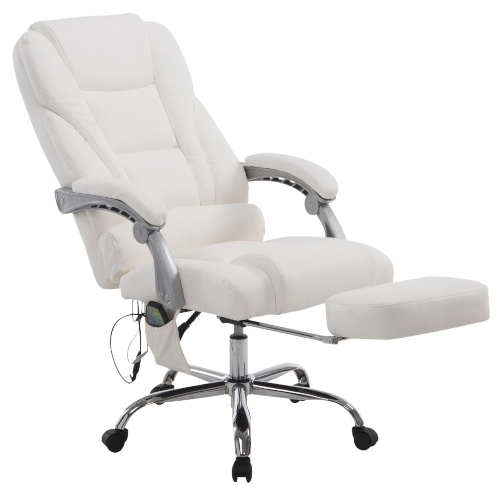 Chaise de bureau « Pacific » avec fonction de massage - repose-pieds et minuterie