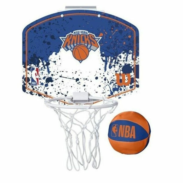 Basketballkorb Mini (24 x 28 cm) von Wilson - Soft-Ball & NBA-Team-Logo