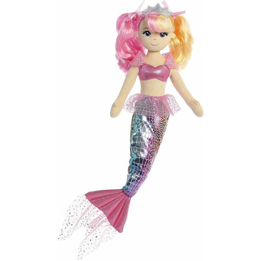 Plush figure mermaid "pastel water lily" (46 cm) - cheeky mermaid from Aurora