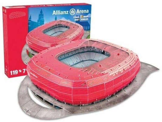 Puzzle 3D "Allianz Arena München" (119 Teile) - FC Bayern München - Maicona