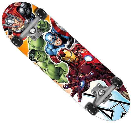 Skateboard "Avengers" (71 cm) für Kinder - Stundenlanger Skaterspaß - Maicona