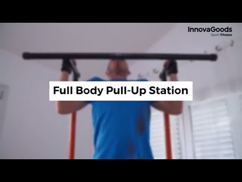 Pull-up and fitness station - With extensive exercise instructions